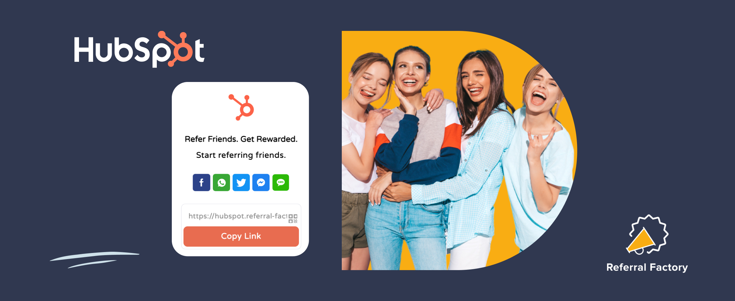 hubspot referral program referral factory